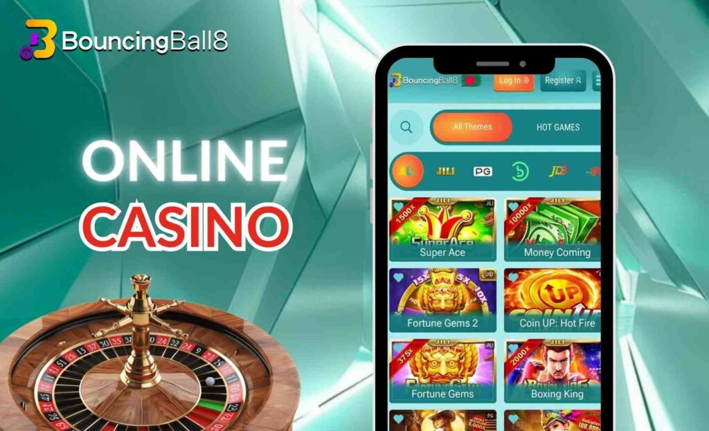 Online casino in the BouncingBall8 Bangladesh mobile app